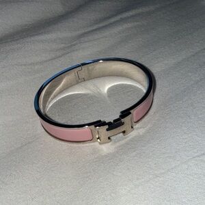 Hermes Pink Bangle